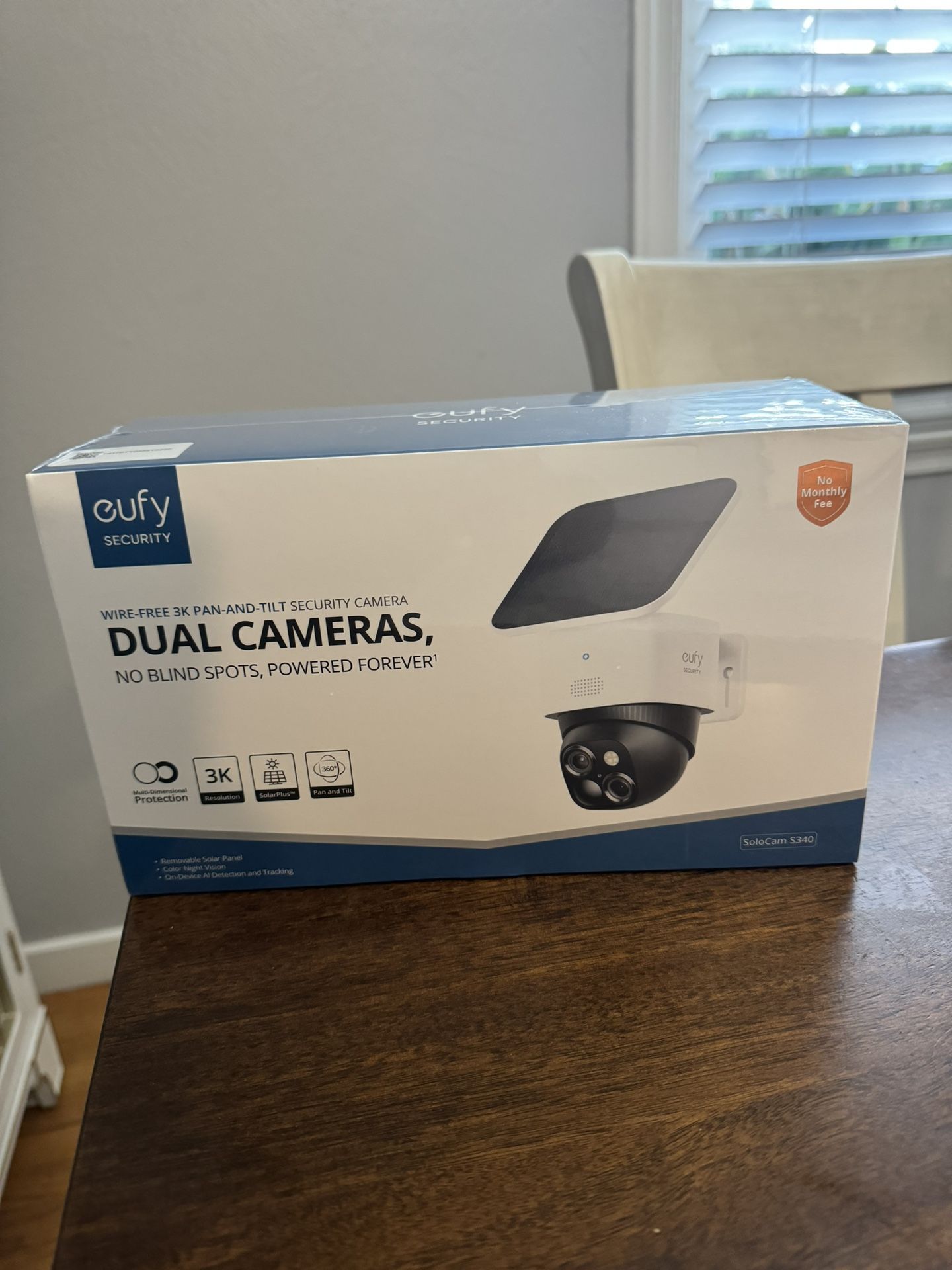 Wireless Solar Dual Camera ( New )