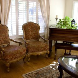 Vintage Armchairs Pair of Two