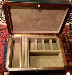 Mark cross vintage made in Italy jewelry box