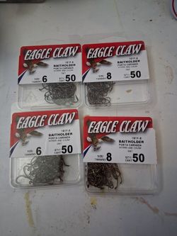 50pack fishing hooks