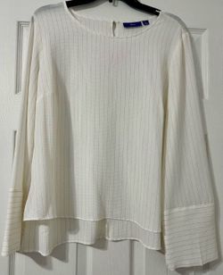 New Ivory Blouse-size L