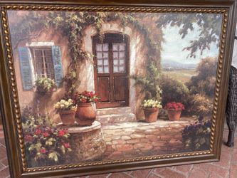“Pastoral Retreat “ Framed Wall Art 