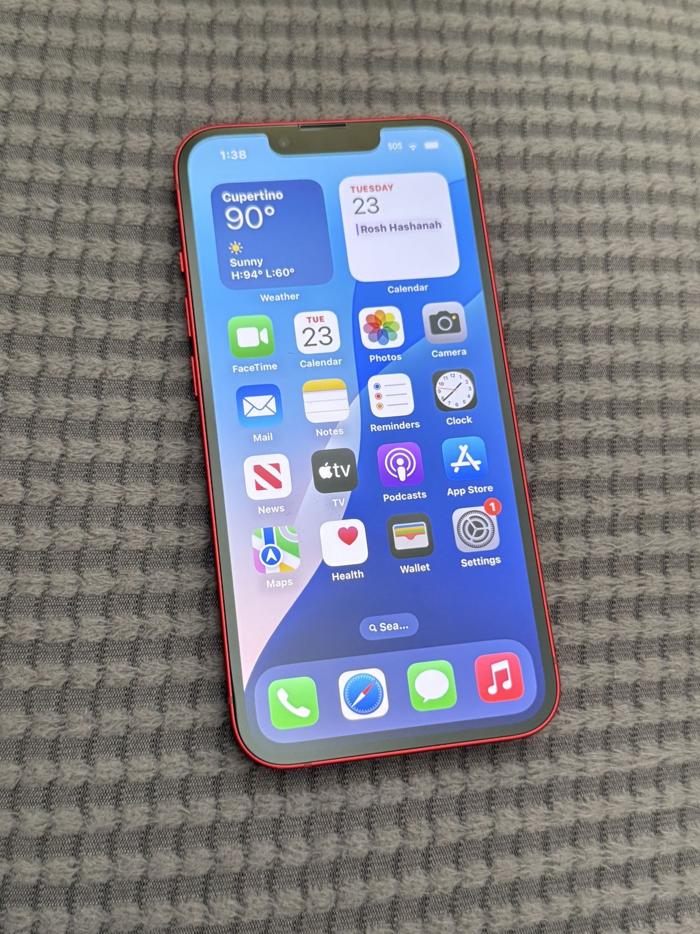 Apple iPhone 13 256gb Unlocked All Carriers Red Color 