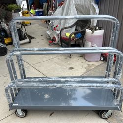 New panel truck cart heavy duty 2000 lbs cap 48”long x 25” wide asking $500 