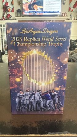 Dodgers Championship Mini Replica Trophy