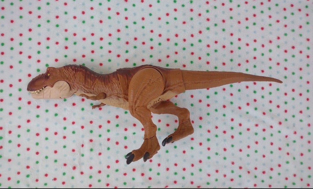 Jurassic Park World T-Rex Huge 22" x 12" H Dinosaur Figure w/ Sounds WORKS