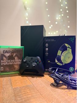 Xbox Series X 1TB with brand new Razer Headset + Game