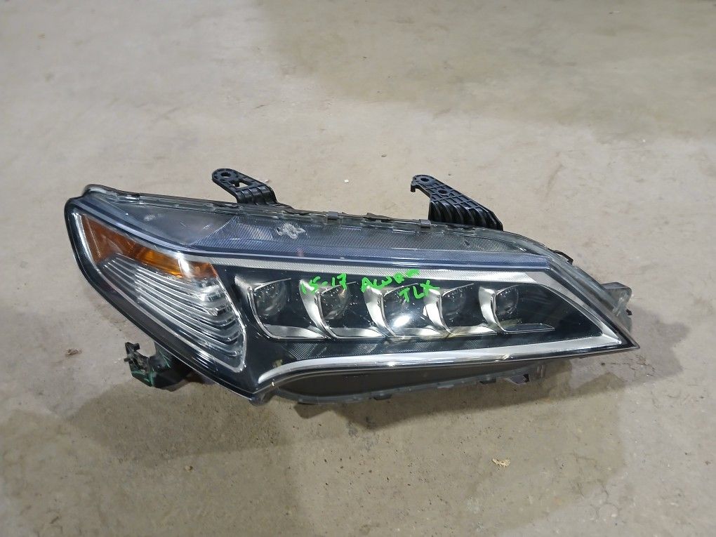 2015-2017 Acura TLX Headlight LH