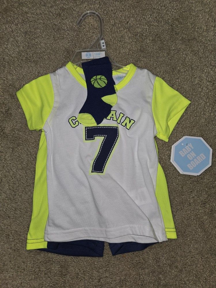 Baby Boy Clothes Size 18 Months 3 Piece Set