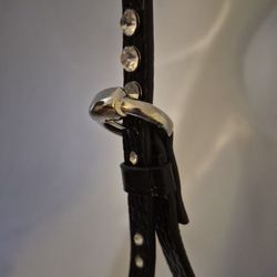 BEAUTIFUL BLACK BLING..NEW EXTRA-LARGE BELT!!!