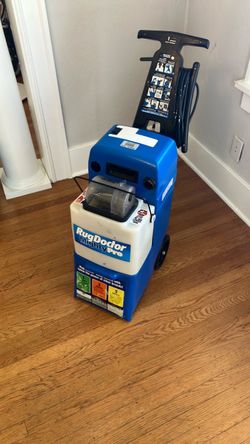 Rug Doctor Carpet Cleaner with upholstery cleaner