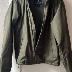 Men’s cold weather coat U.S. Polo Assn Army Green Jacket 