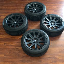 4 BMW Rims With Tires