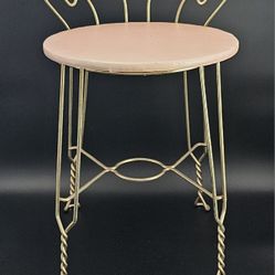 Antique Mid Century Vanity Stool