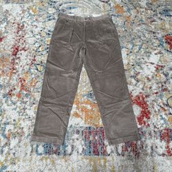 Vintage Savane Beige Corduroy Pants