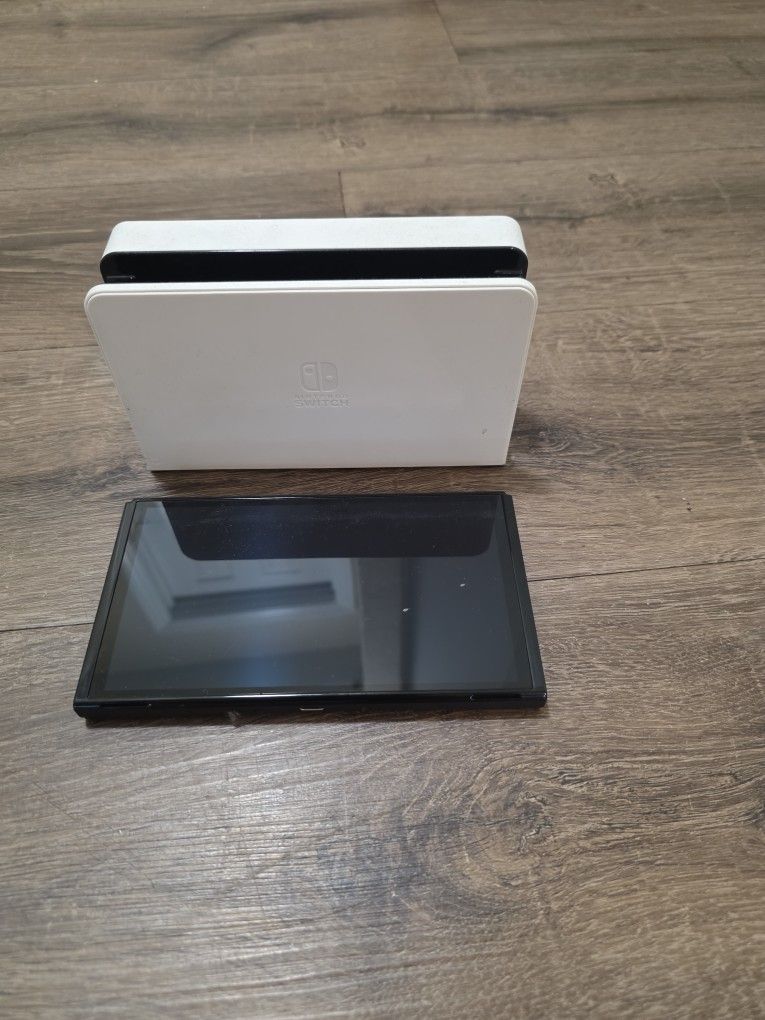 Nintendo Switch OLED and Controller