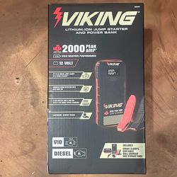 Viking 2000 Amp Lithium Ion Jump Stater and Power Bank 