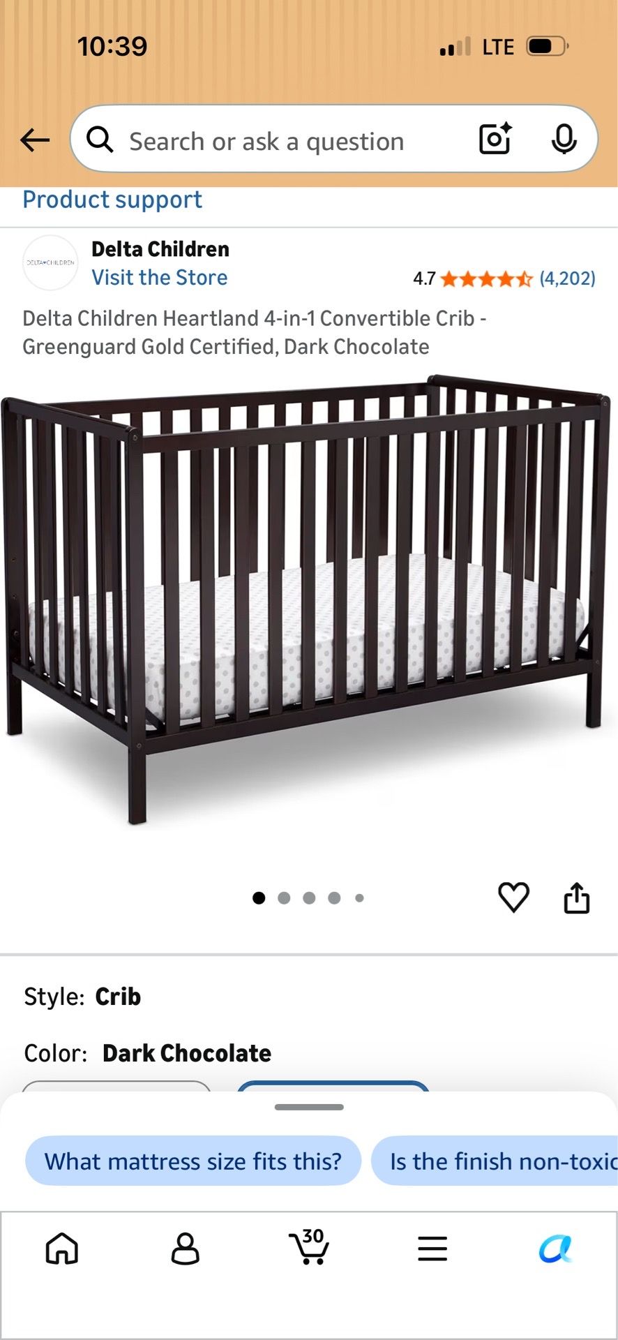 Crib set
