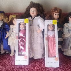 Donnatella De Roma Bisque Porcelain Doll Collection 