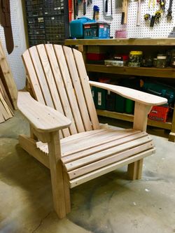 New Adirondack chair