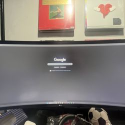 LG 34WP65C-B UltraWide Computer Monitor 34-inch QHD (3440x1440) 160Hz, HDR10, AMD FreeSync Premium, Built-in Speaker, Borderless Design, Tilt/Height S