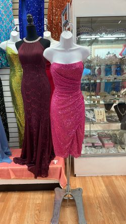 Pink Sequins Dress 🩷