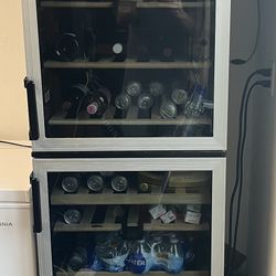 Wine Beverage Fridge.  Works Fantastic 