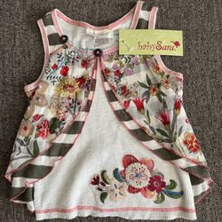 Baby Sara tank toddler size L clothing  (NWT)