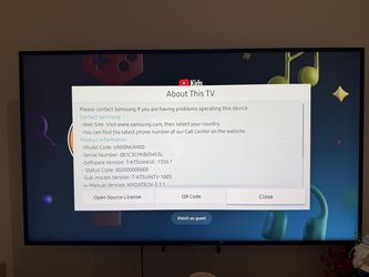 Samsung 50" 4K UHD Smart LED TV