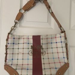 COACH Vintage Leather Shoulder Bag