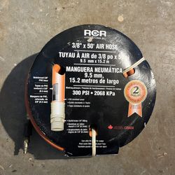 3/8 X 50’ Air Hose For Nailer