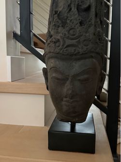 Vishnu: The Protector in Exquisite Composite Sculpture