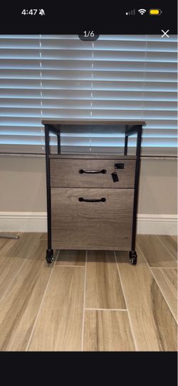 2-Drawer Mobile File Cabinet with Shelf ( IM IN PARKLAND )