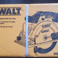 Dewalt 20v Max 6½" Circular Saw 