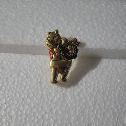 Winnie The Pooh Pin Brooch