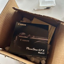 Brand New Canon G7x Mark ii
