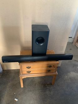 Sound Bar And Sub