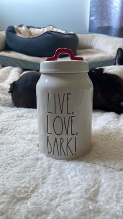 Dog treat jar