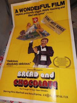 Bread and Chocolate Original Movie Poster