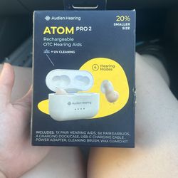 Rechargeable OTC Hearing Aids Atom Pro2