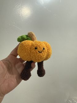 🧶Handmade crochetMario pumpkin