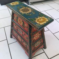 Antique Tibetan Handmade Cabinet
