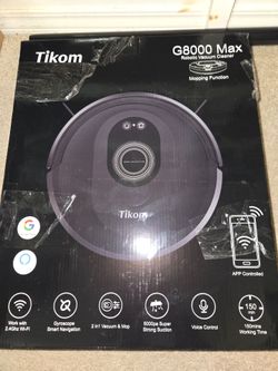 Tikom robot vacuum and mop