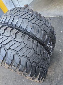 Only  2 used tires Lt37x12.50r22 Patriot Rugged Terrain $250.00