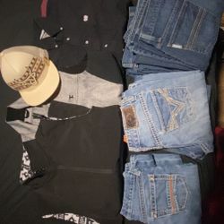 Western Wear-Pants,Vests,Shirts, and Hat