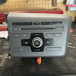 OEM Radio From A 2012 Honda Civic