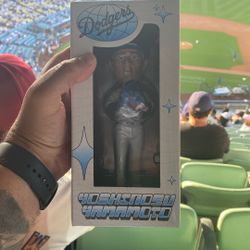 Yoshinobu Yamamoto BobbleHead  7/2 Dodgers