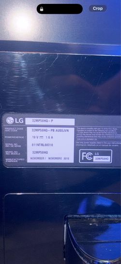 32inch LG Monitor