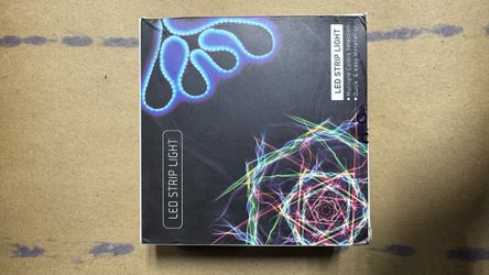 flexible LED Strip Light featuring multiple color options and quick installation.