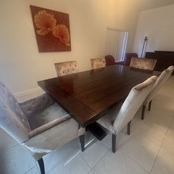 Z Gallerie Dining Room Chairs- Table Sold Separately